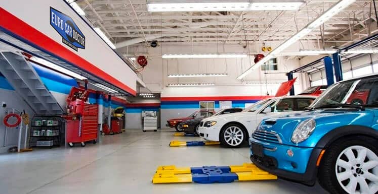 Inside the shop | Euro Car Doctor, Inc.